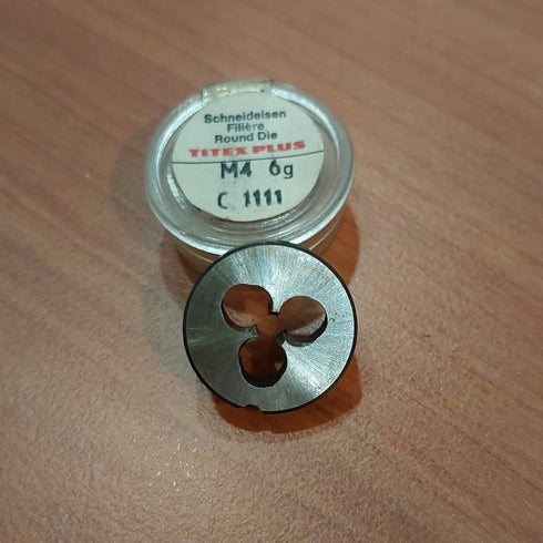 Metric Thread Die M 4 HSS, C1111